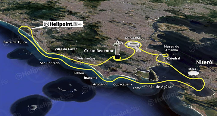 Passeio de Helicóptero no Maracanã